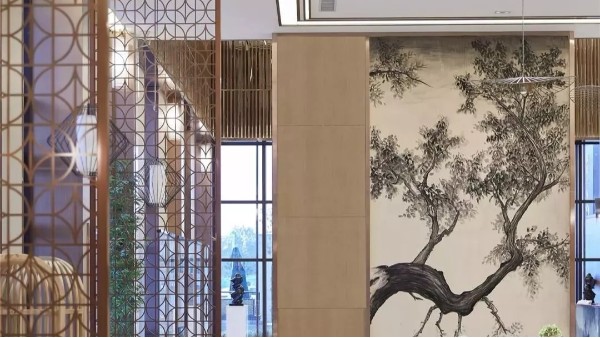 酒店不銹鋼屏風(fēng)呈現(xiàn)的寧靜之美、和諧之美